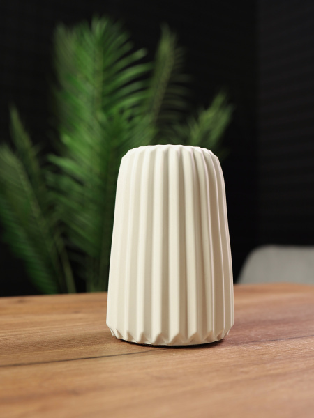 Ваза для сухоцветов декоративная из гипса, арт. g001004