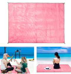 Пляжная лежанка (коврик) Анти Песок Sand Free Mat Розовый