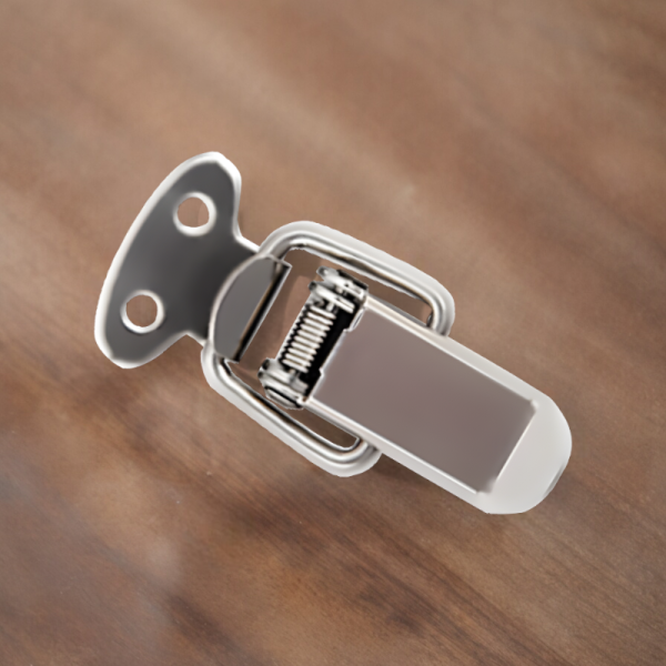 Замок гладкий из Никеля 44*19 мм / Прочный и долговечный