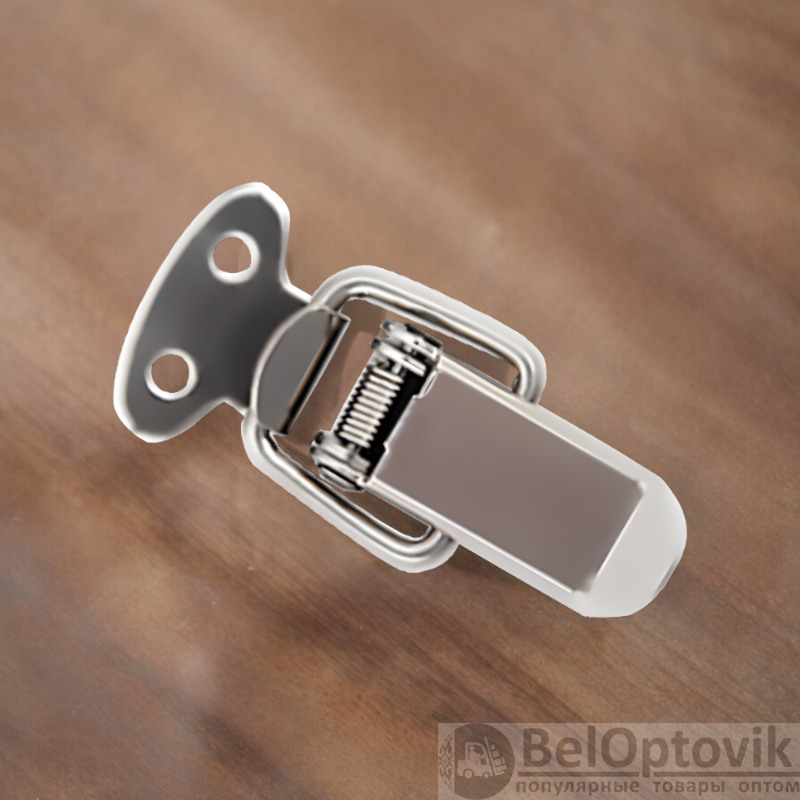 Замок гладкий из Никеля 44*19 мм / Прочный и долговечный