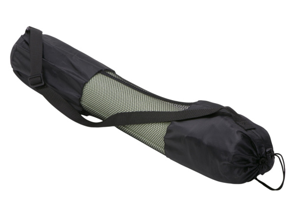 Набор для спорта с ковриком и фитнес-резинками «Virasana», Цвет зеленый оливковый, черный