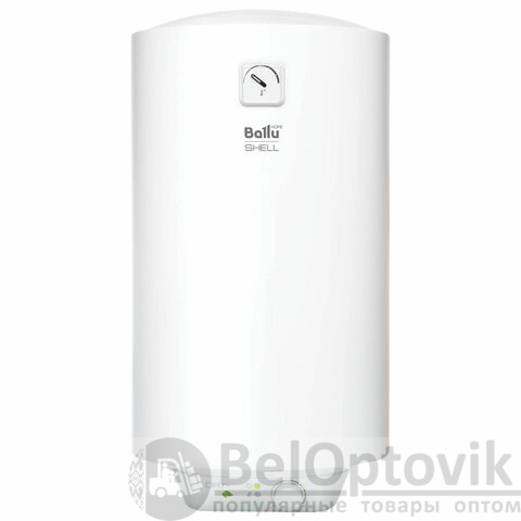 Водонагреватель накопительный электрический BALLU BWH/S 50 Shell, 1,5 кВт, 50 л, сухой ТЭН, эмаль, 02437, НС-1291249