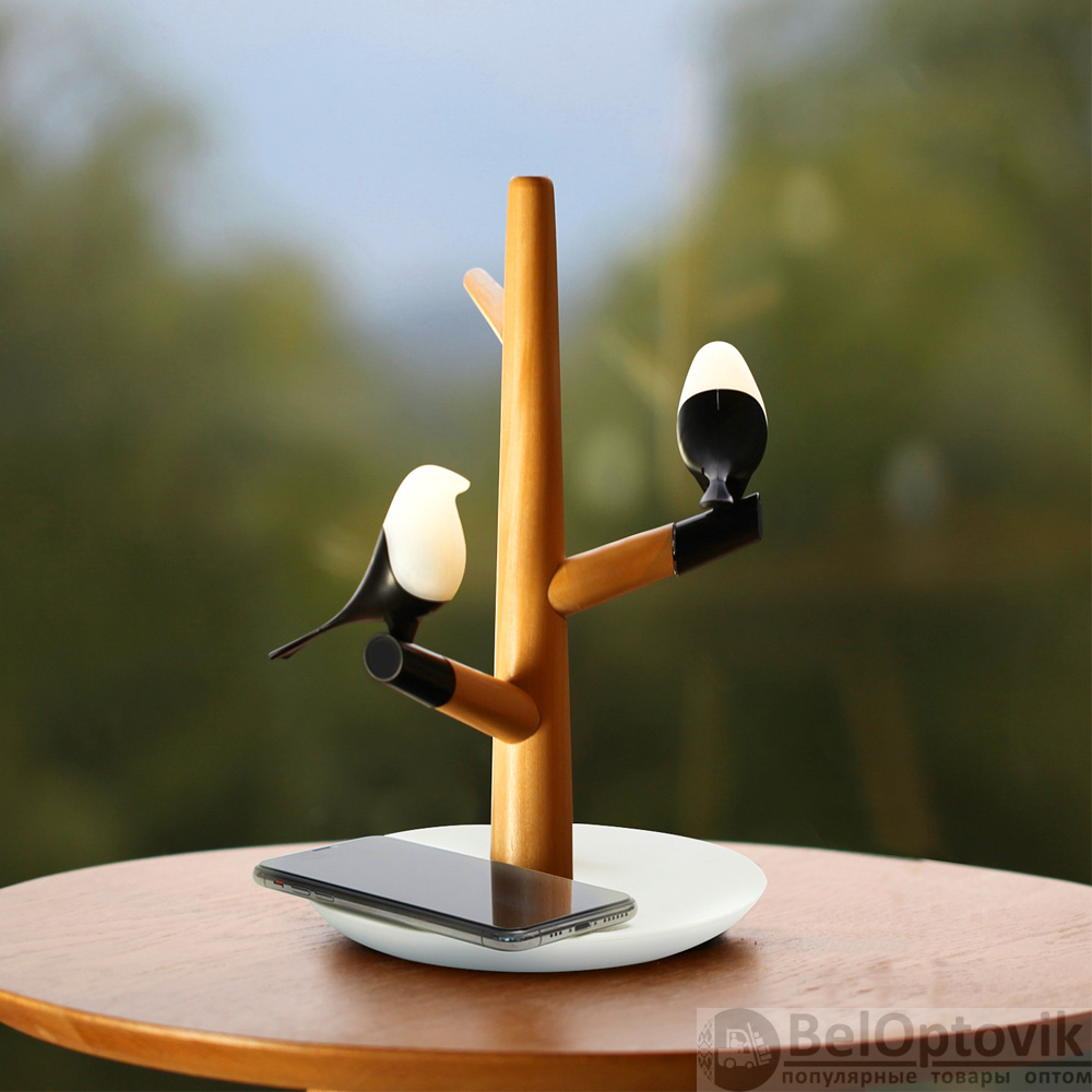 Интерьерная лампа с беспроводной зарядкой Ribon