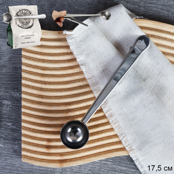 Ложка зажим 17.5 см/ 89-73 /уп 500/