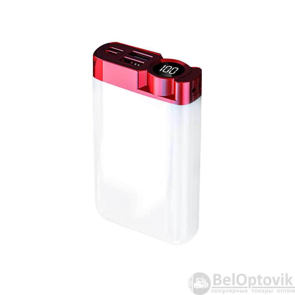 Внешний аккумулятор Strom, 10000 mAh, красный