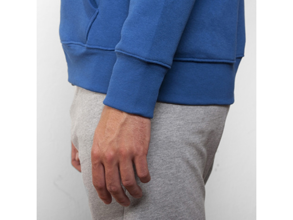 Толстовка на молнии «Montblanc» унисекс, Размер L, Цвет королевский синий