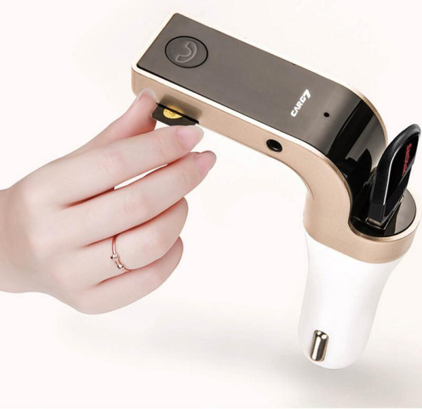 Автомобильный FM модулятор трансмиттер Carg7