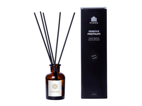 Ароматический диффузор «Velvet wood», Цвет коричневый, черный