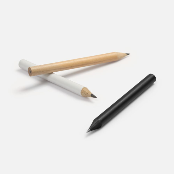 Карандаш простой Mini, белый, 8,5х0,7 см