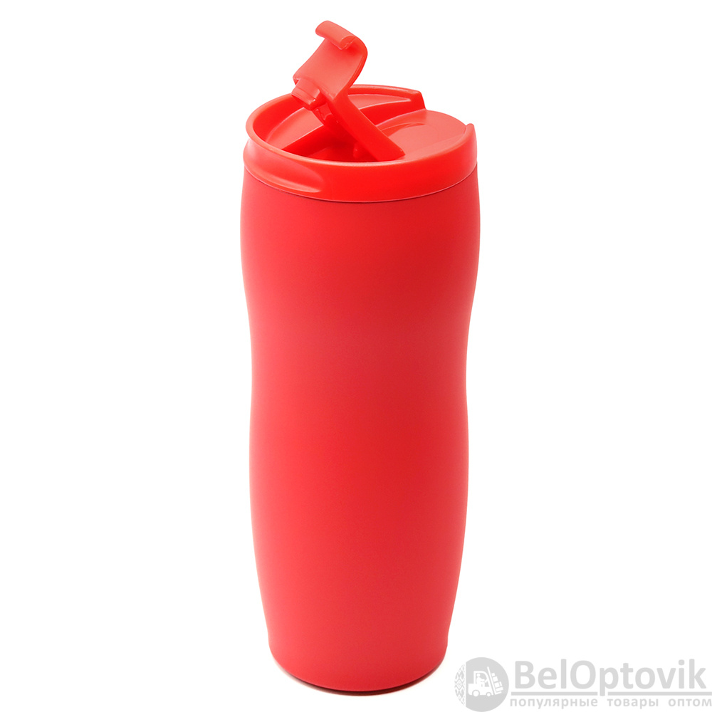 Термокружка с двойной стенкой Softex, красная