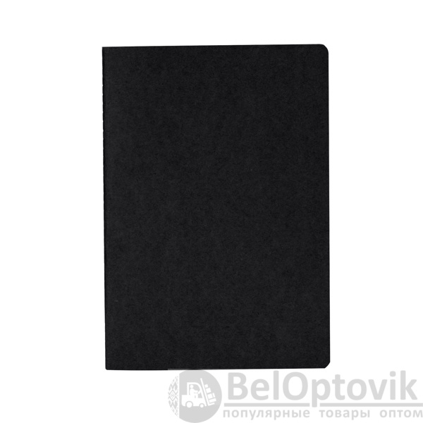 Блокнот DANICA A5 в мягком переплёте, ЧЕРНЫЙ-S