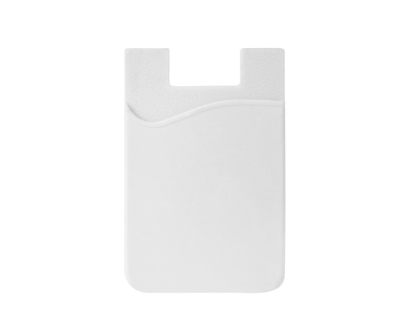Картхолдер с креплением на телефон «Gummy», Цвет белый