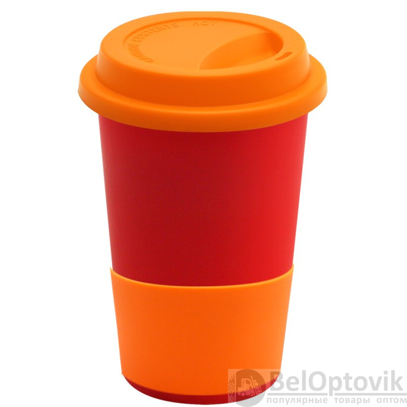 Кружка Magic To Go, красный/оранжевый