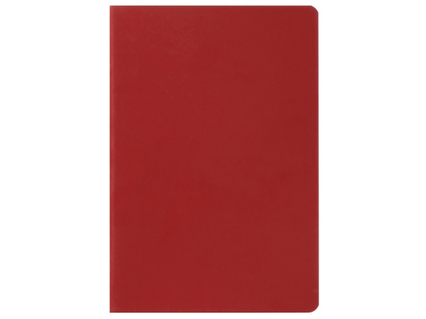 Блокнот в гибкой обложке A5 «Wispy 2.0», Цвет красный