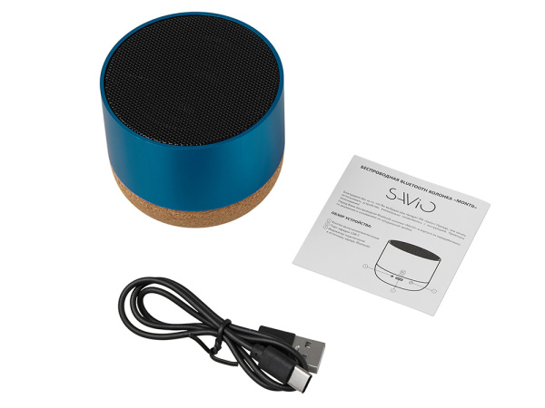 Беспроводная колонка «Montii», 3 Вт, Цвет индиго