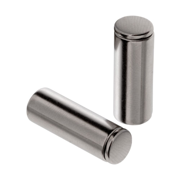 Наконечник для шнурка Nozzle, серебристый (хром), 0,5х2 см