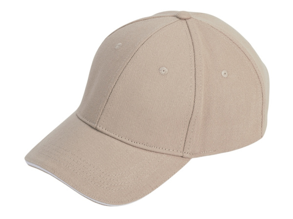 Бейсболка «Cancun», Цвет песочный, белый