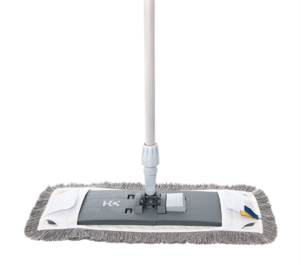 Телескопическая швабра Сила чистоты ПРОФ Уборка (рукоятка 100-180 см, держатель 50 см.) / Комплект для уборки (77151 + 73550)