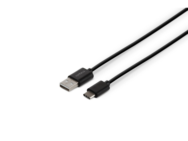 Кабель USB-A - USB-C «DIGITAL CR-01», QC/PD, 1 м, Цвет черный