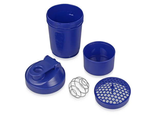 Шейкер для спортивного питания «Level Up», Цвет синий