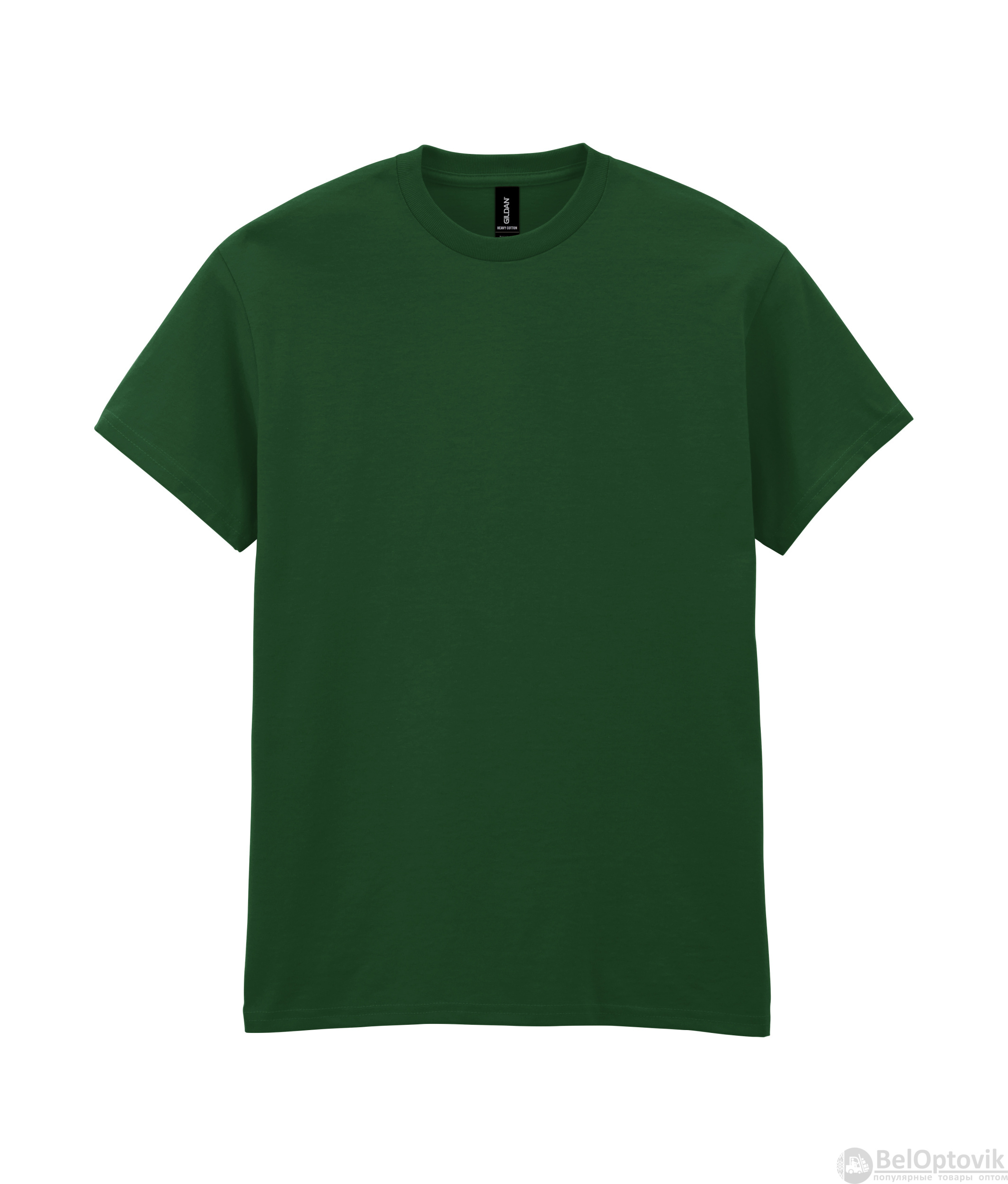Футболка HEAVY COTTON, ТЕМНО-ЗЕЛЕНЫЙ L