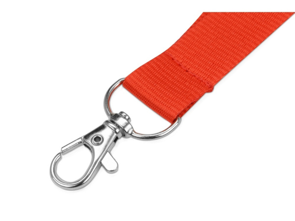 Ланъярд из RPET с карабином, Цвет красный