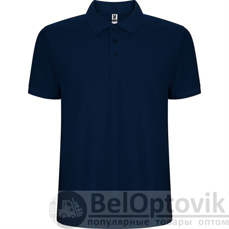 Футболка поло PEGASO PREMIUM мужская, МОРСКОЙ СИНИЙ 3XL