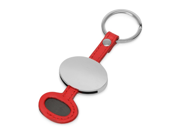 Брелок «Авалон», Цвет красный/серебристый