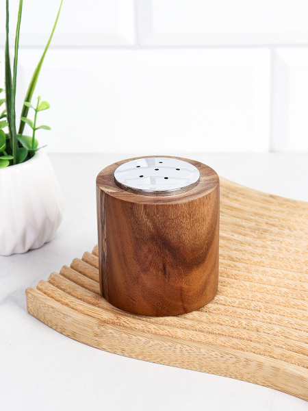 Солонка для специй и соли 6 см Акация / S-JS207-3-6 /уп 128/