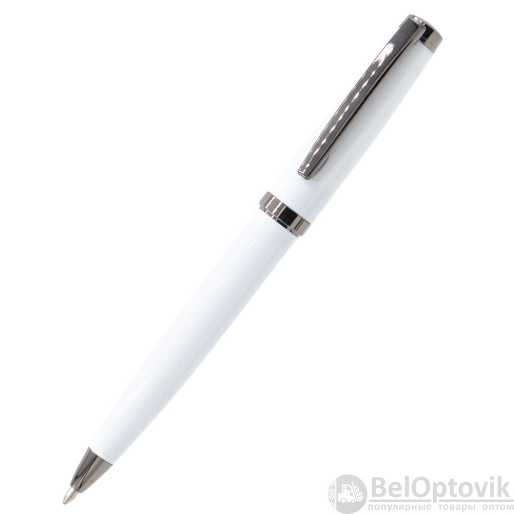 Ручка Betty в коробке Cradle белой с позолотой, белая