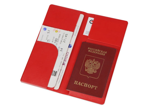 Дорожный органайзер «Weekend», Цвет красный