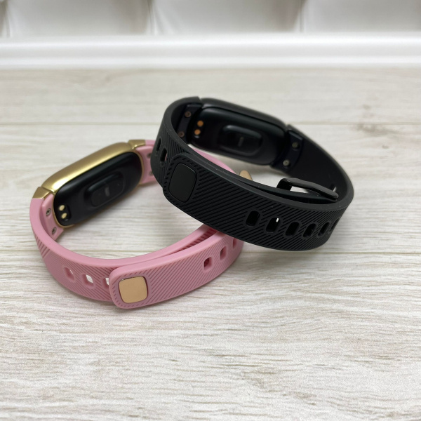 Смарт-браслет Smart Bracelet Unleach Your Run QW16 с функцией измерения артериального давления Розовый