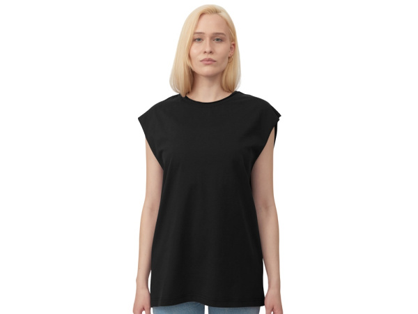 Майка оверсайз «Berlin», унисекс, Размер XL-2XL, Цвет черный