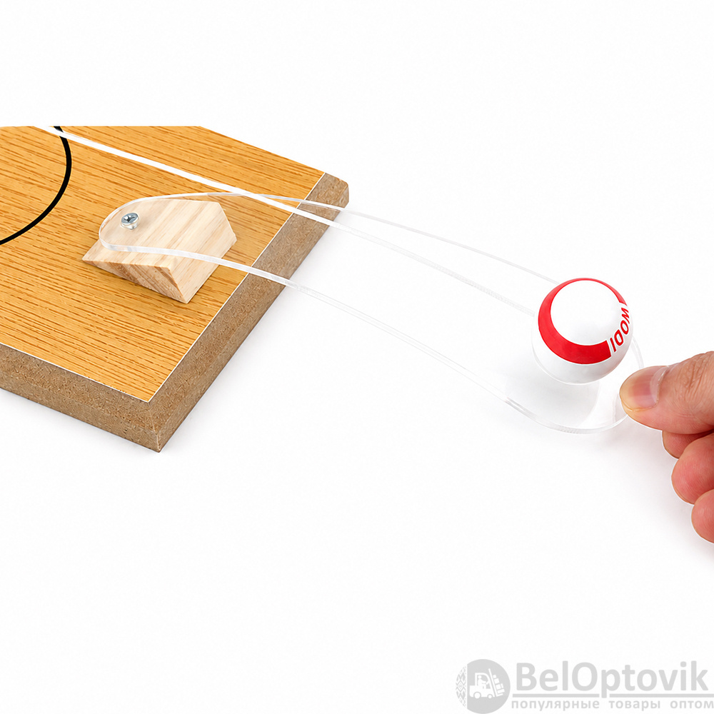 Настольная игра мини-баскетбол Win Shot, бежевый