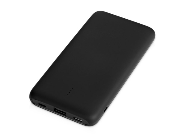 Внешний беспроводной аккумулятор с подсветкой лого «Reserve X», 8000 mAh, Цвет черный