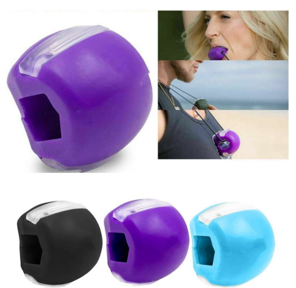 Эспандер Ganline универсальный для скул Ganline/Тренировка мышц лица/Коррекция овала лица, цвет Микс, до 18 кг