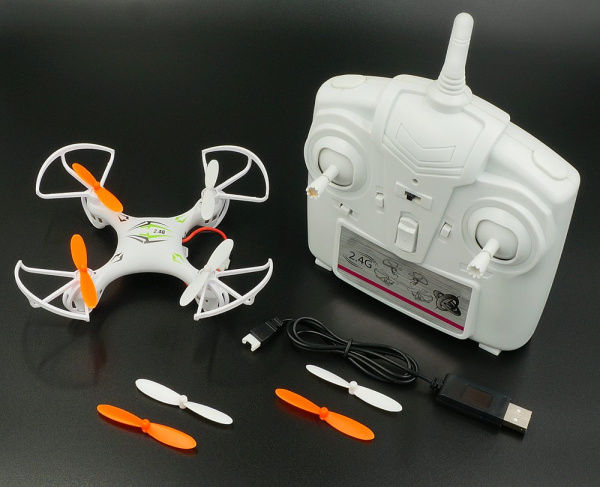 Радиоуправляемый квадрокоптер F 525 (6-axis gyro, 2.4ггц 4ch )