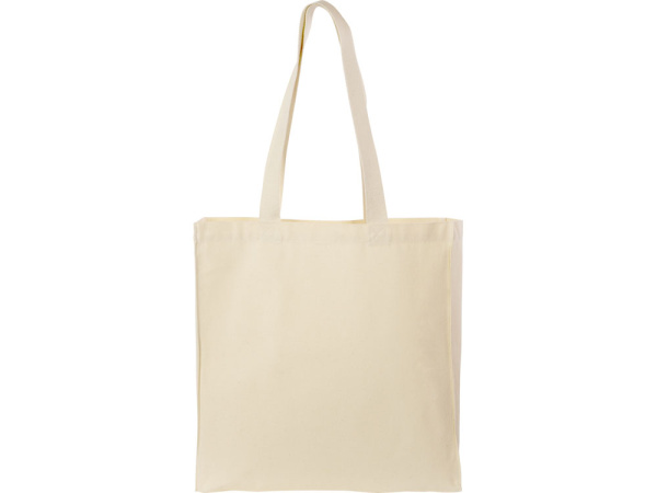 Сумка «Donny» с донной складкой и парусиновыми ручками, Цвет натуральный