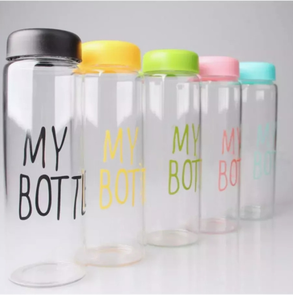Пластиковая бутылка My Bottle (500 мл). Цвет MIX
