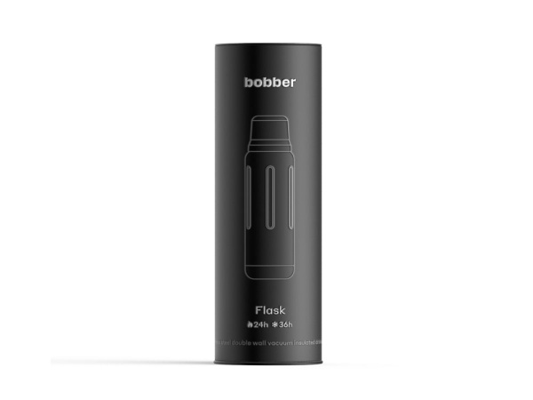 Вакуумный термос «Flask», 470 мл, Размер 470 мл, Цвет серебристый матовый
