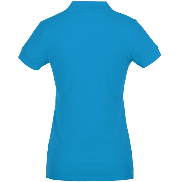 Рубашка поло женская Virma Premium Lady, бирюзовая, S–3XL