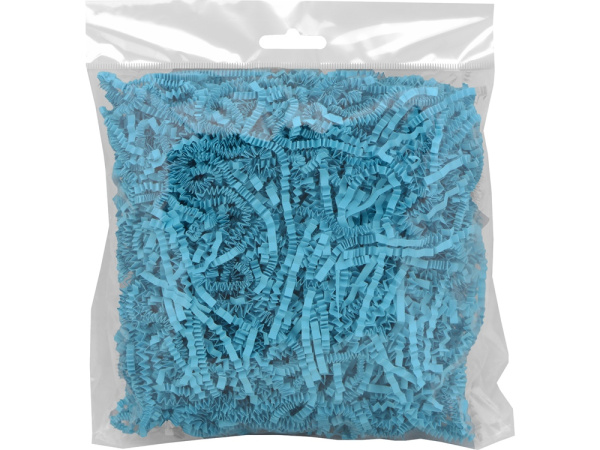 Бумажный наполнитель, 50 г, Размер 50 г, Цвет светло-синий