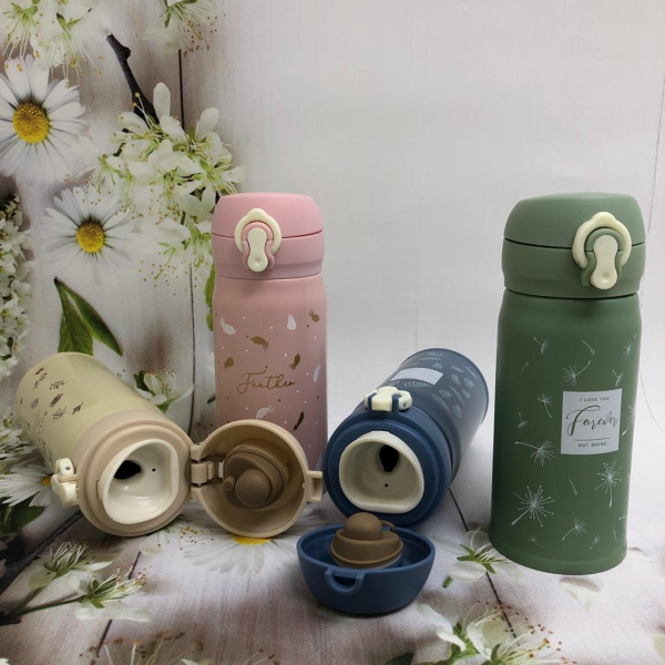 Термокружка I Love You FOREVER Botanicals, 350 мл