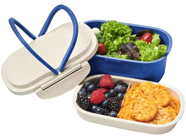 Ланч-бокс «Shen», Цвет синий, 700 мл бежевый