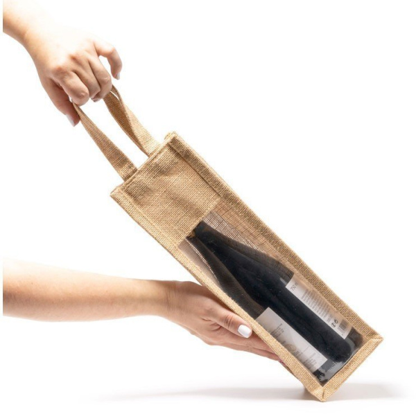 Сумка для вина из джута NIMBA