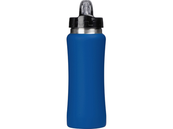 Бутылка для воды «Bottle C1», soft touch, 600 мл, Цвет синий