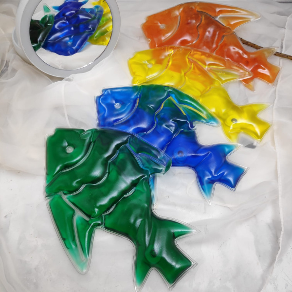 Солевая грелка Рыбка (27 х 17 см). Цвета Микс