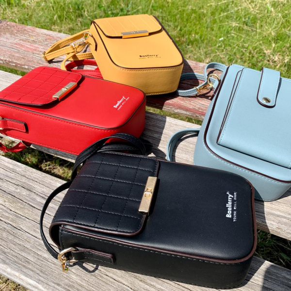 Женская сумка клатч BAELLERRY Show You 8612 для телефона с ремешком