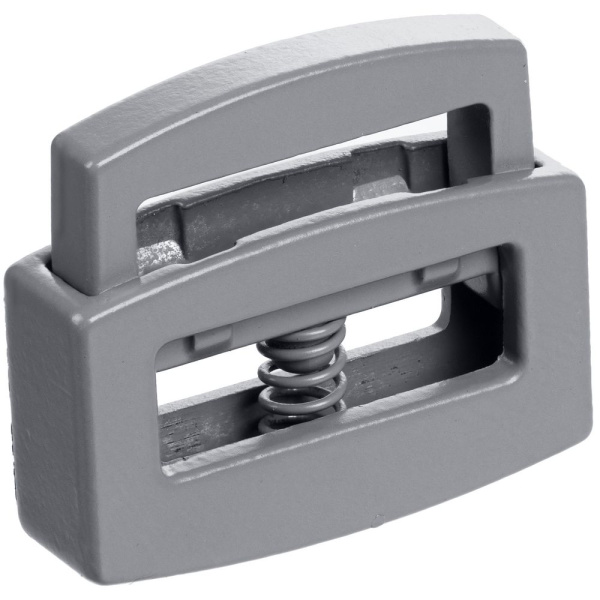 Фиксатор для шнура Latch, серый, 1,3х1,8х0,3 см