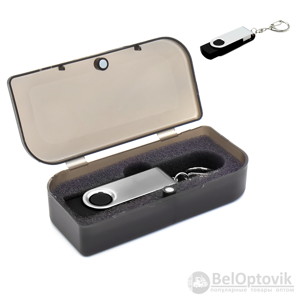 Флешка Twist 16 Гб в футляре, черная